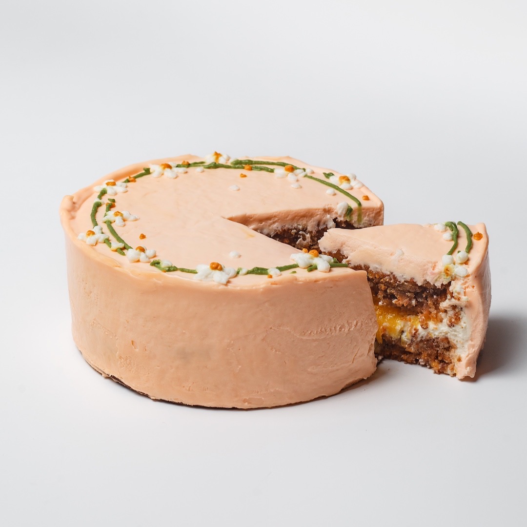 Bento-cake морковный c орехами (предзаказ 48 часов)